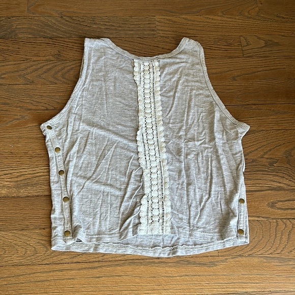 Women’s Lace-Back Tank Top - Picture 2 of 2